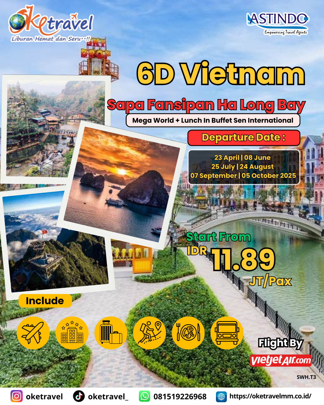 6D SAPA MEGA VIETNAM | dep APR - OCT | by vj