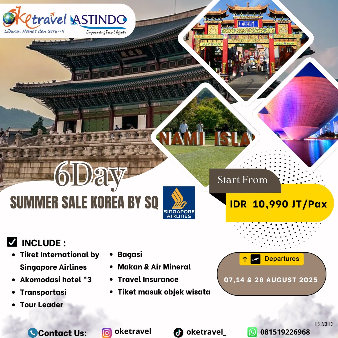 6D SUMMER SALE KOREA BY SQ 2025
