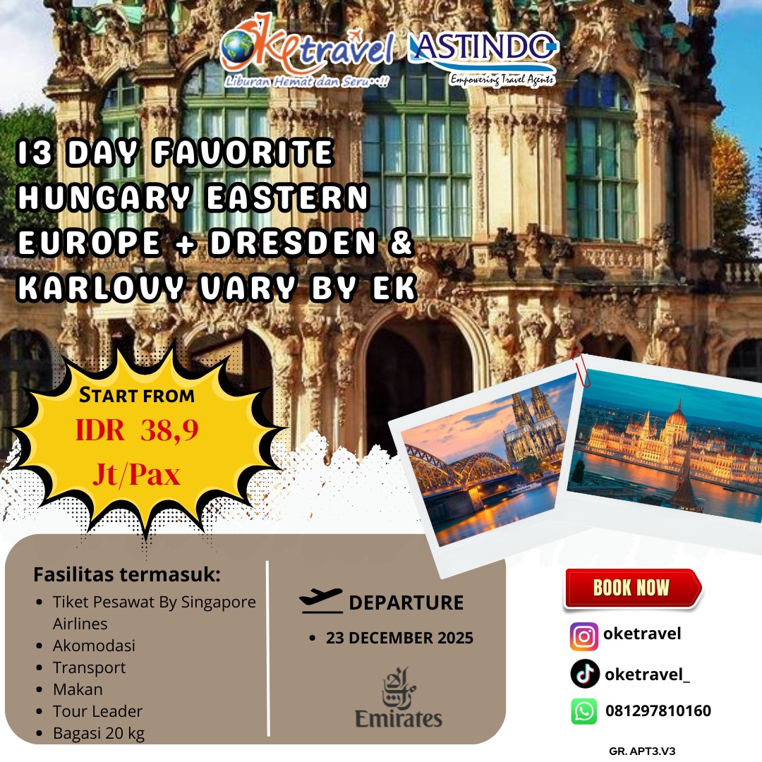 13D FAV EAST EUR + DRESDEN - KARLOVY VARY 23 DEC BY EK