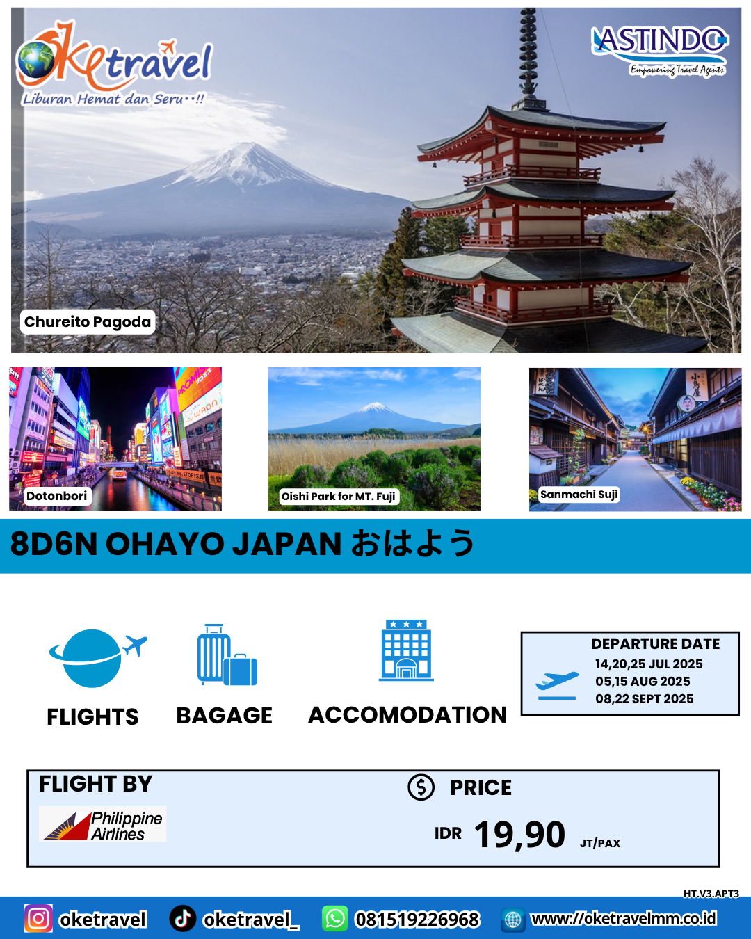8D6N OHAYO JAPAN| DEP 14,20,25 JUL, 05,15 AUG, 08,22 SEPT 2025 | by PR