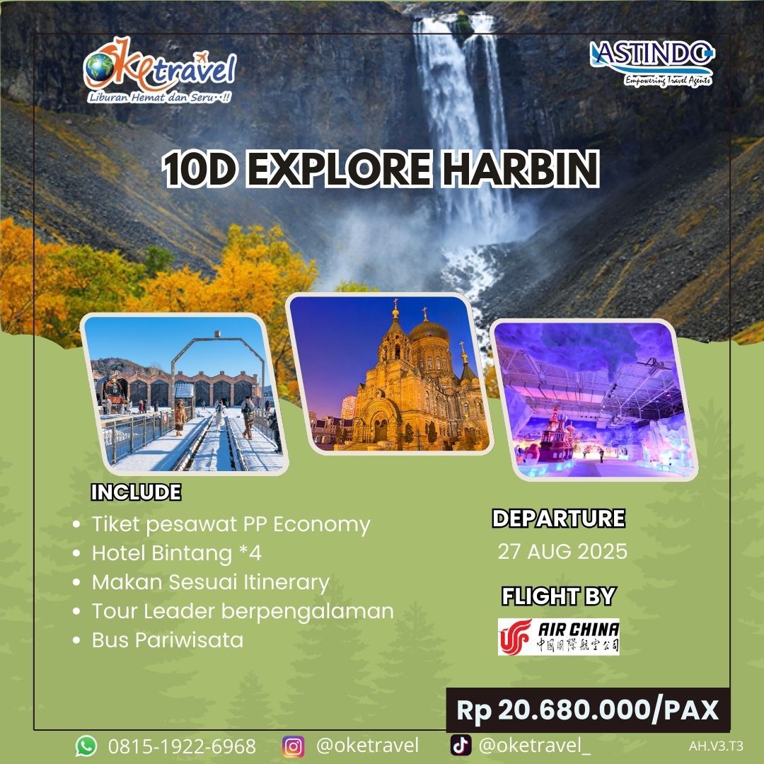 10D EXPLORE HARBIN | DEP 27 AUG 2025| by CA