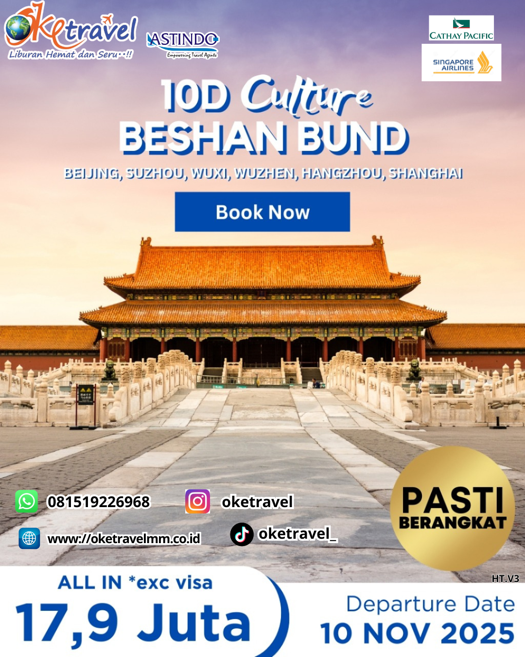 10D BESHAN BUND CULTURE | DEP 10 NOV 2025 | by SQ CX
