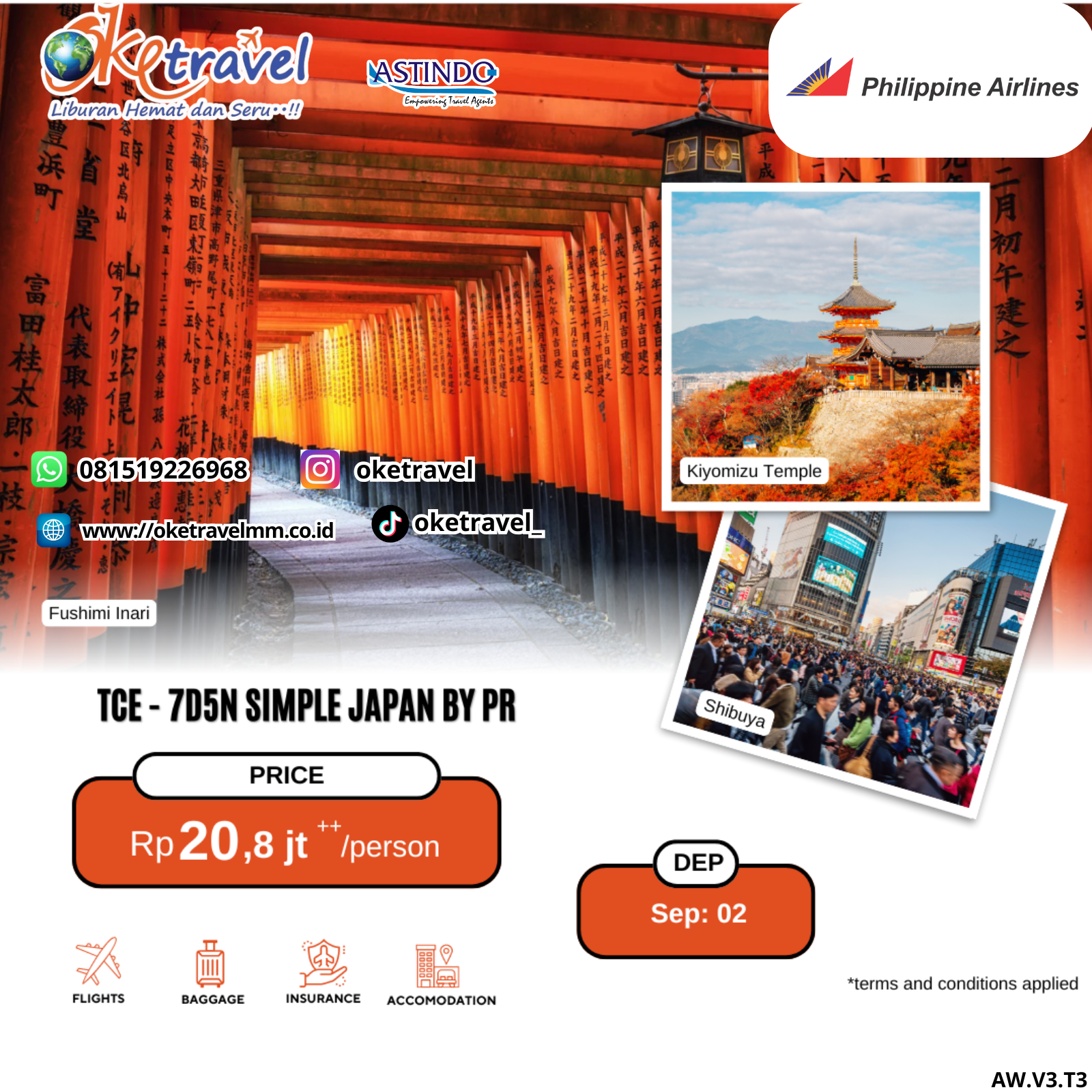7D5N SIMPLE JAPAN | DEP 02 SEP 2025 | by PR