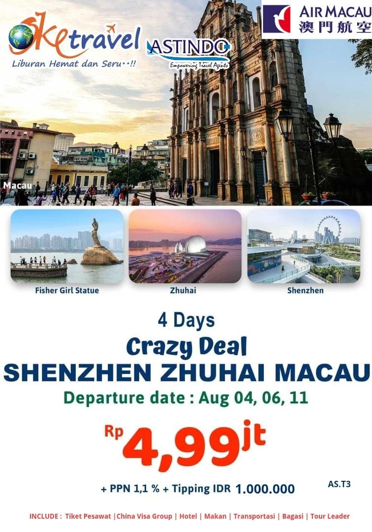4D3N CRAZY DEAL SHENZHEN ZHUHAI MACAU