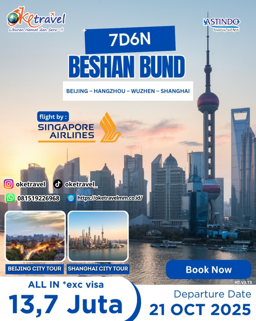 7D6N BESHAN BUND | DEP 21 OCT 2025 | by SQ
