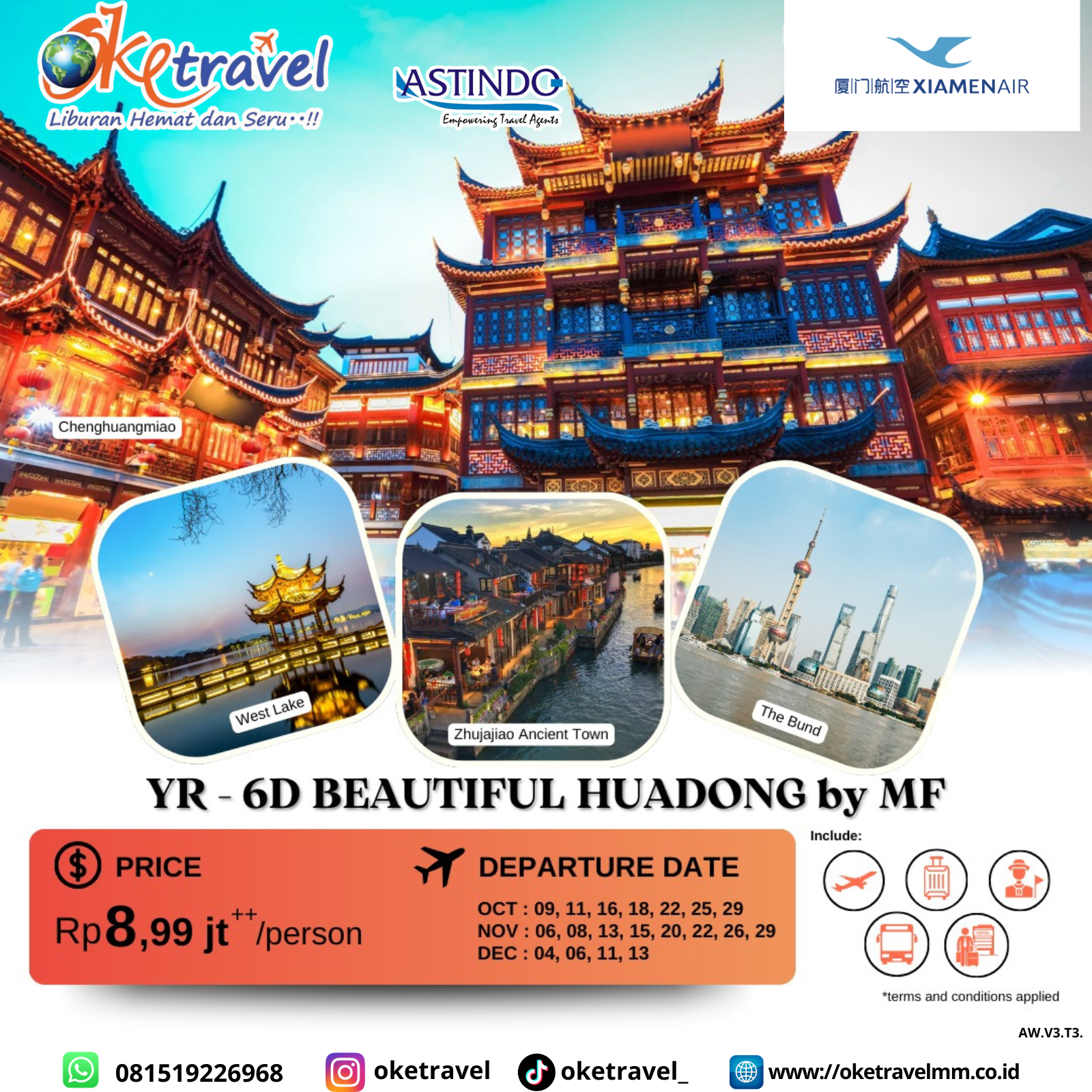 6D BEAUTIFUL HUADONG | DEP OCT-DEC 2025 | BY MF