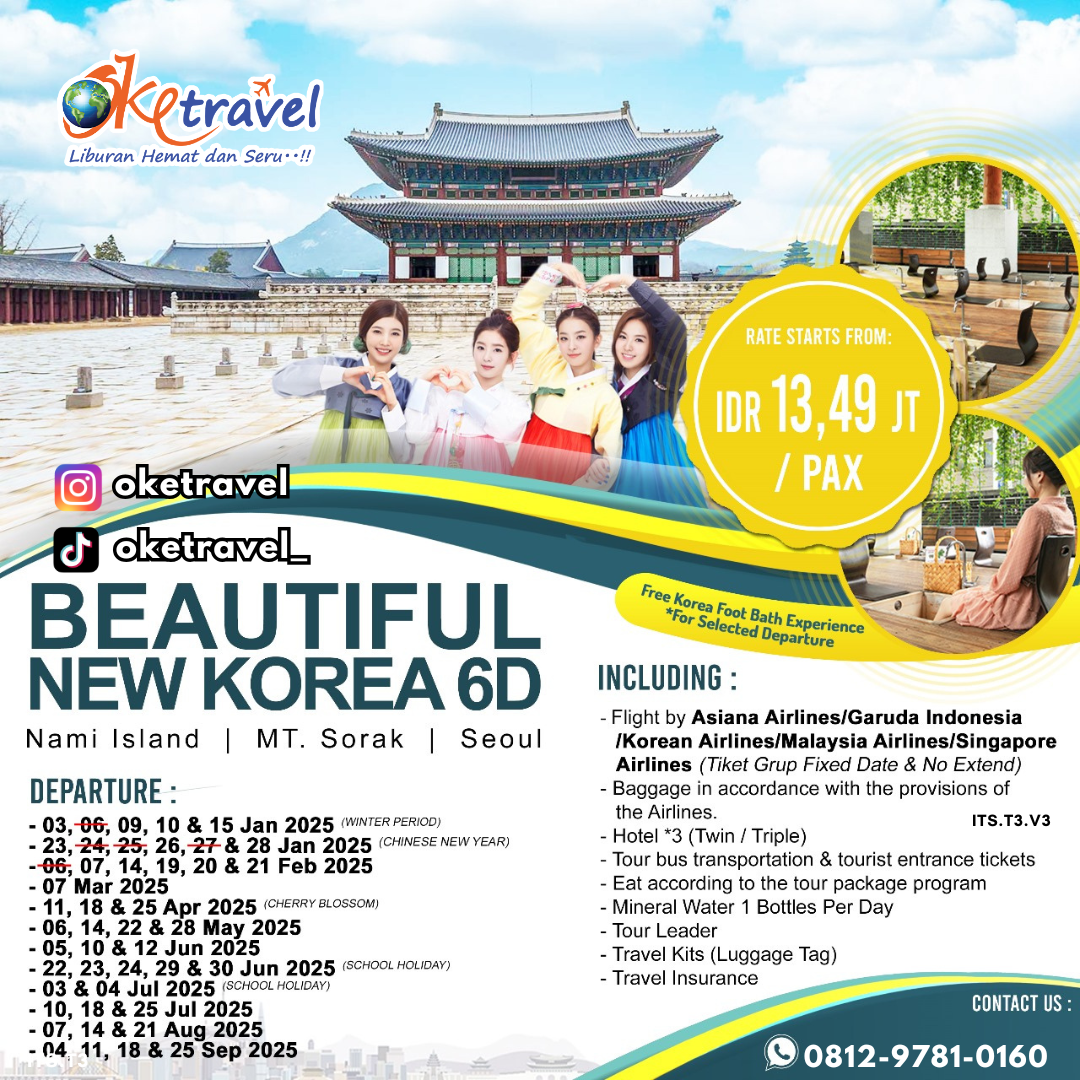 SERIES BEAUTIFUL NEW KOREA 6D4N (15)