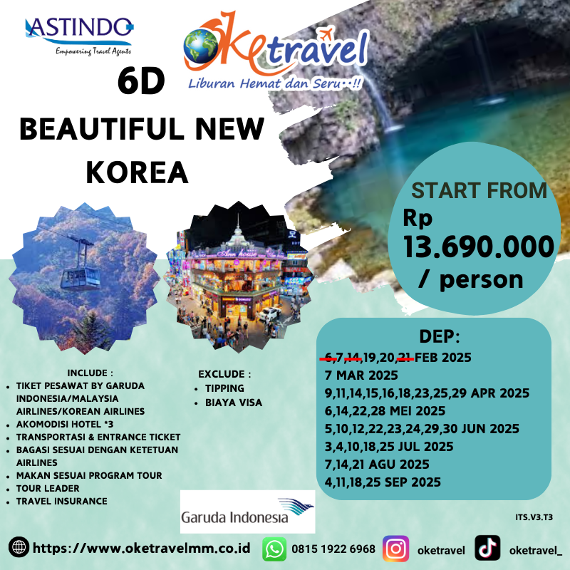 BEAUTIFUL NEW KOREA 6D