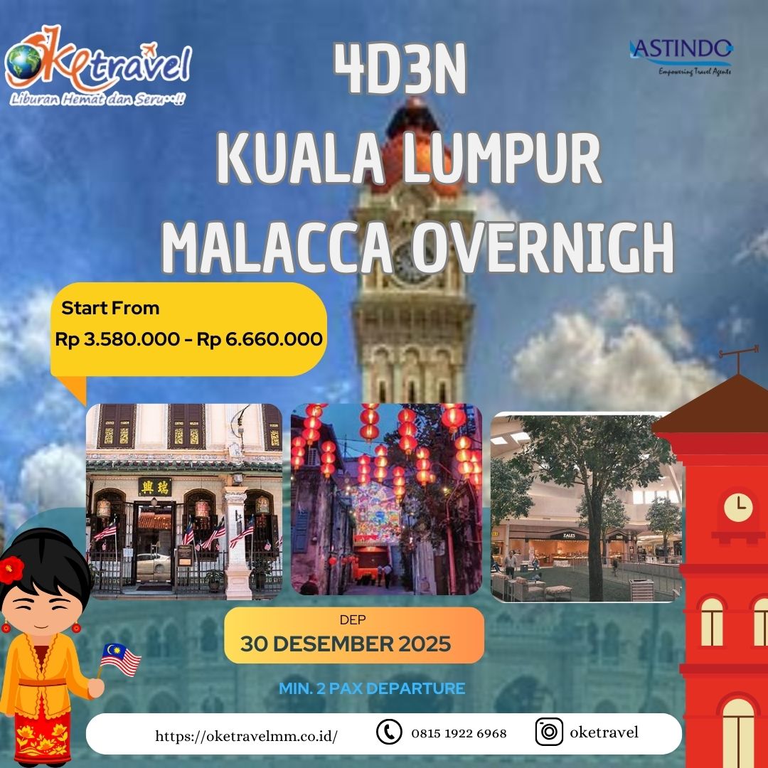 4D3N KL GENTING HIGHLAND MALACCA(30 SEPTEMBER 2025)