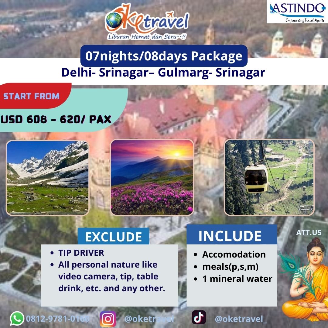 KASHMIR WITH GOLDEN TRINGLE  8D7N