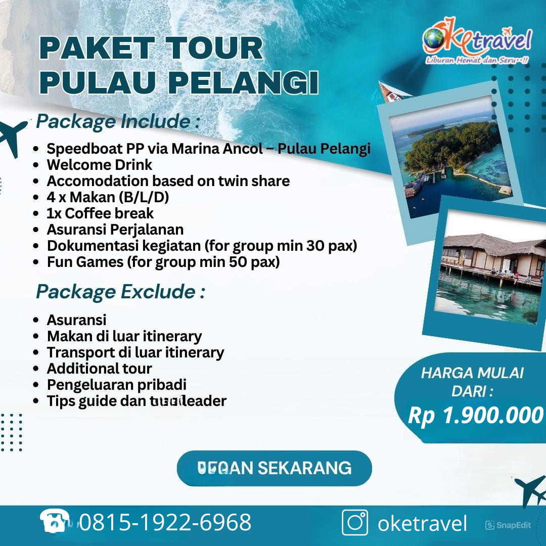 2D1N PULAU PELANGI