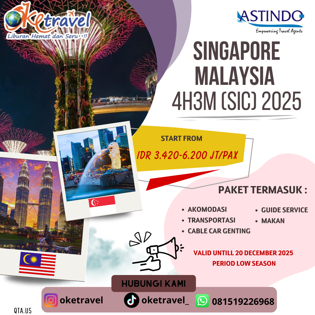 SINGAPORE MALAYSIA 4H3M (SIC) 2025