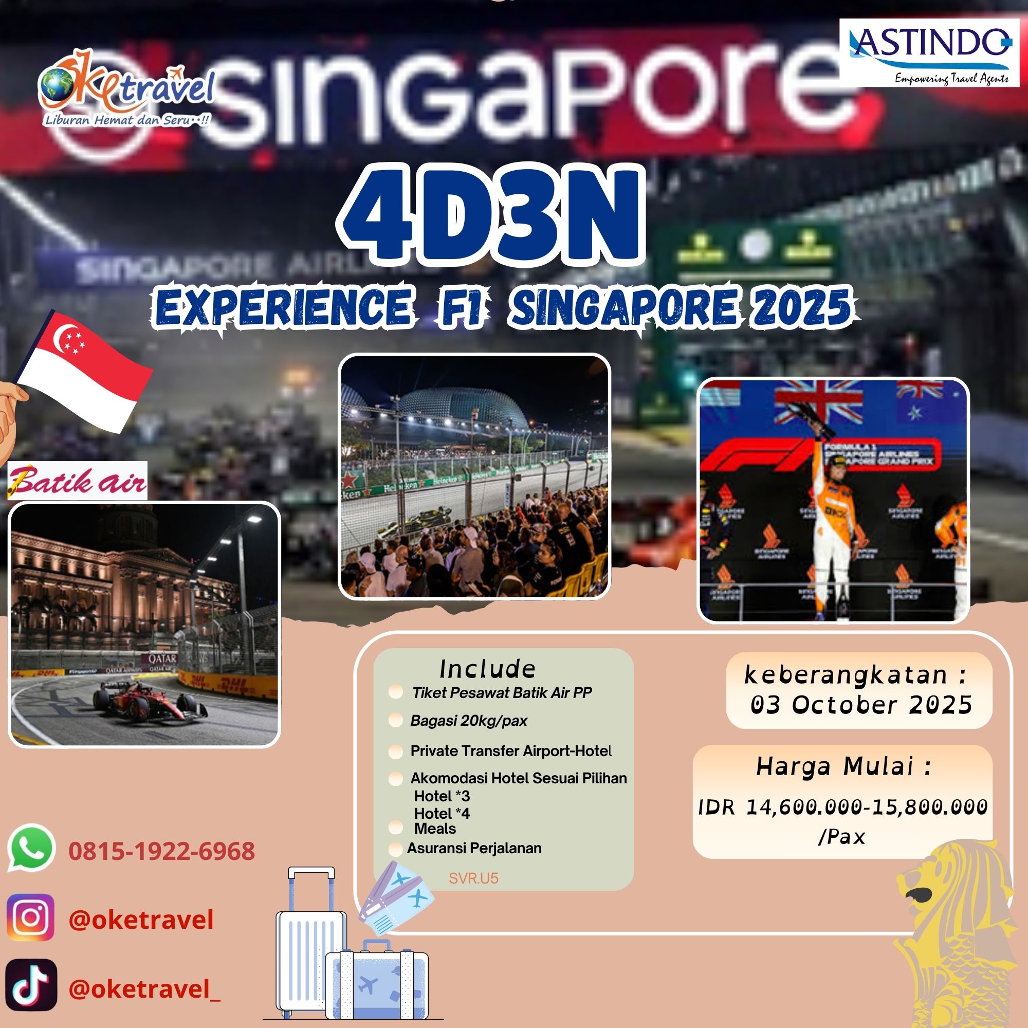 4D3N  EXPERIENCE F1 SINGAPORE 2025 