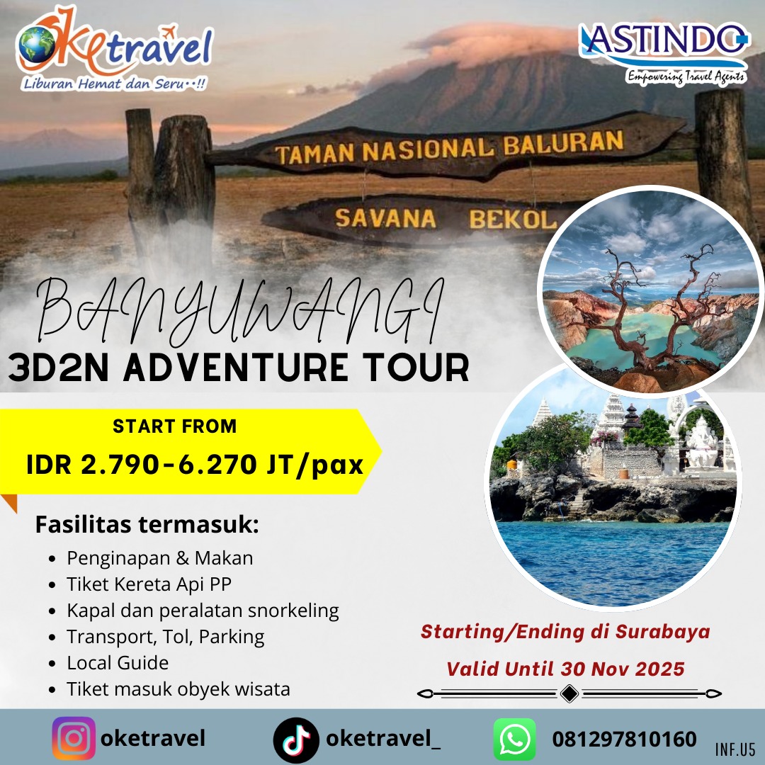 3D BANYUWANGI ADVENTURE TOUR