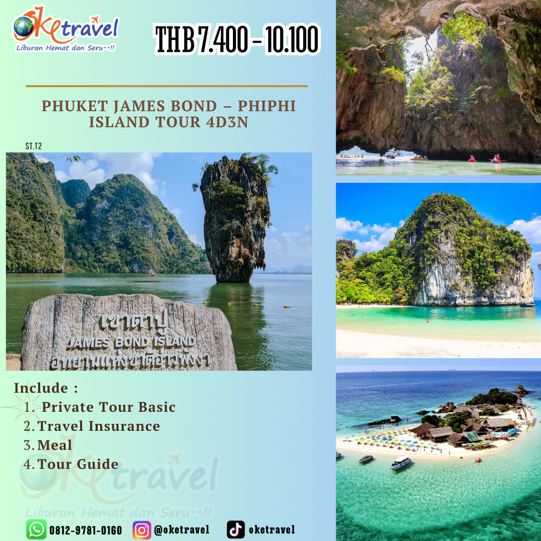 017PHUKET JAMES BOND – PHIPHI ISLAND TOUR 4D3N