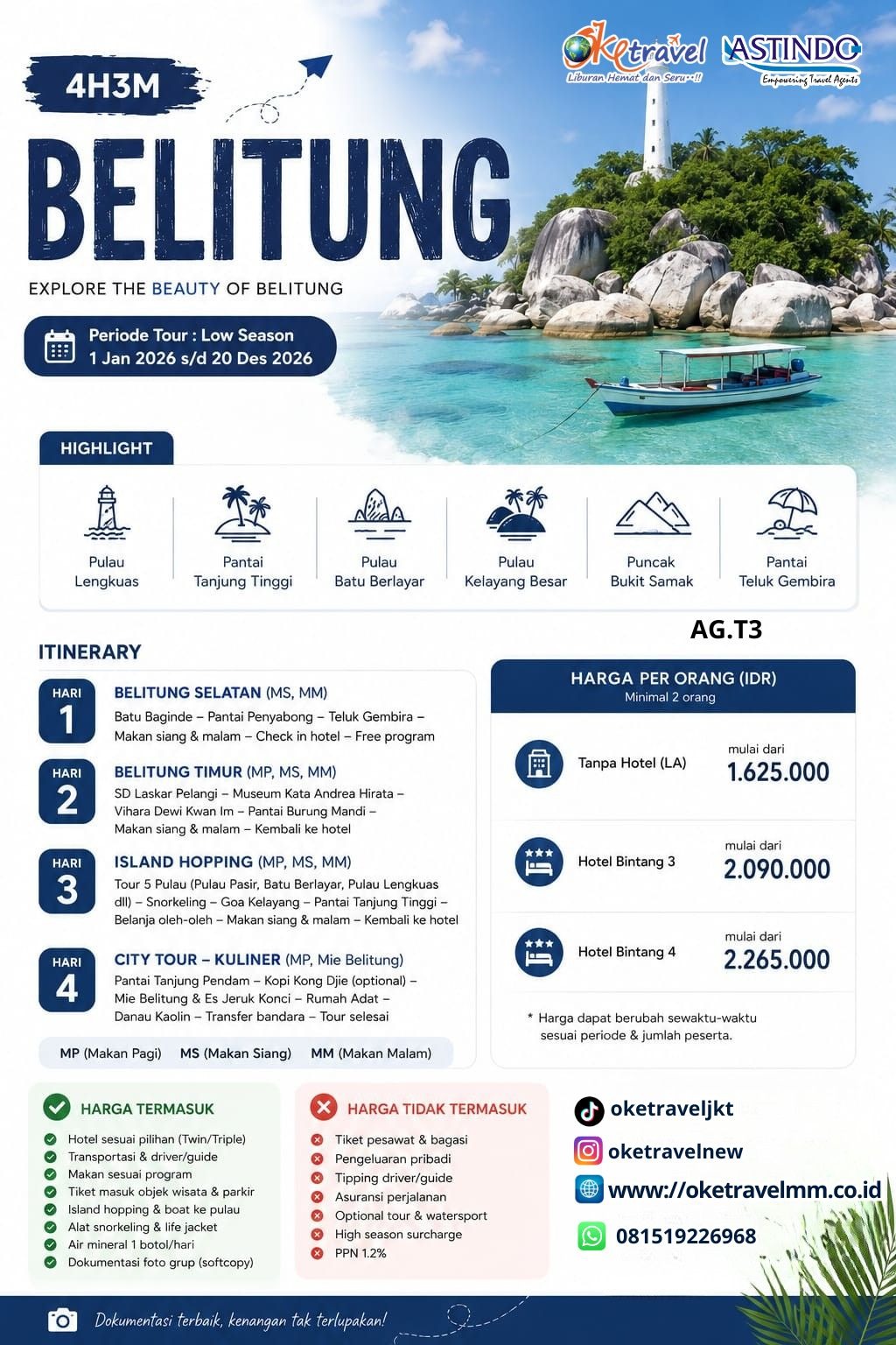 4D3N BELITUNG | DEPT : 01 JAN - 20 DES 2026 
