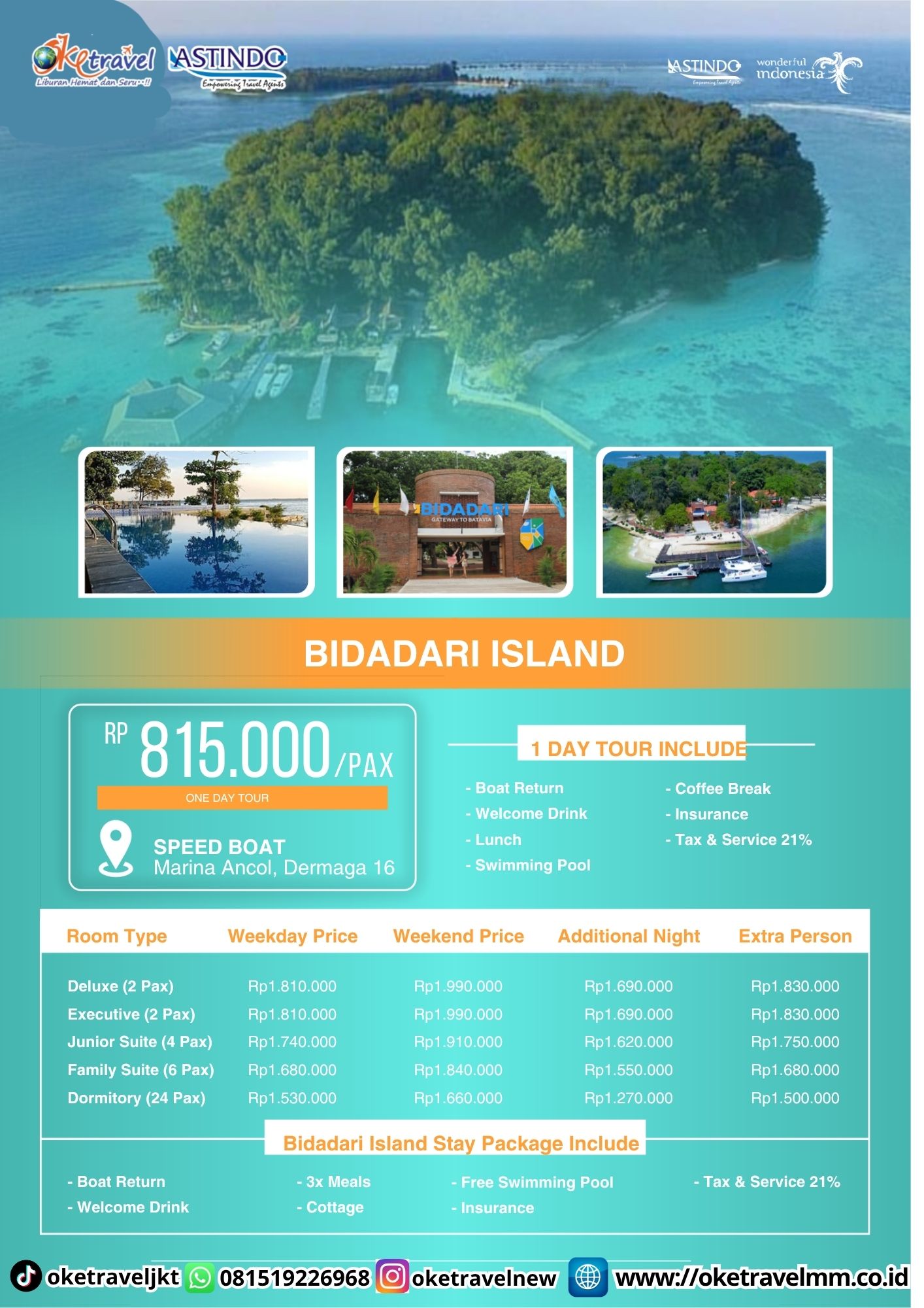 PULAU BIDADARI ISLAND ONE DAY 