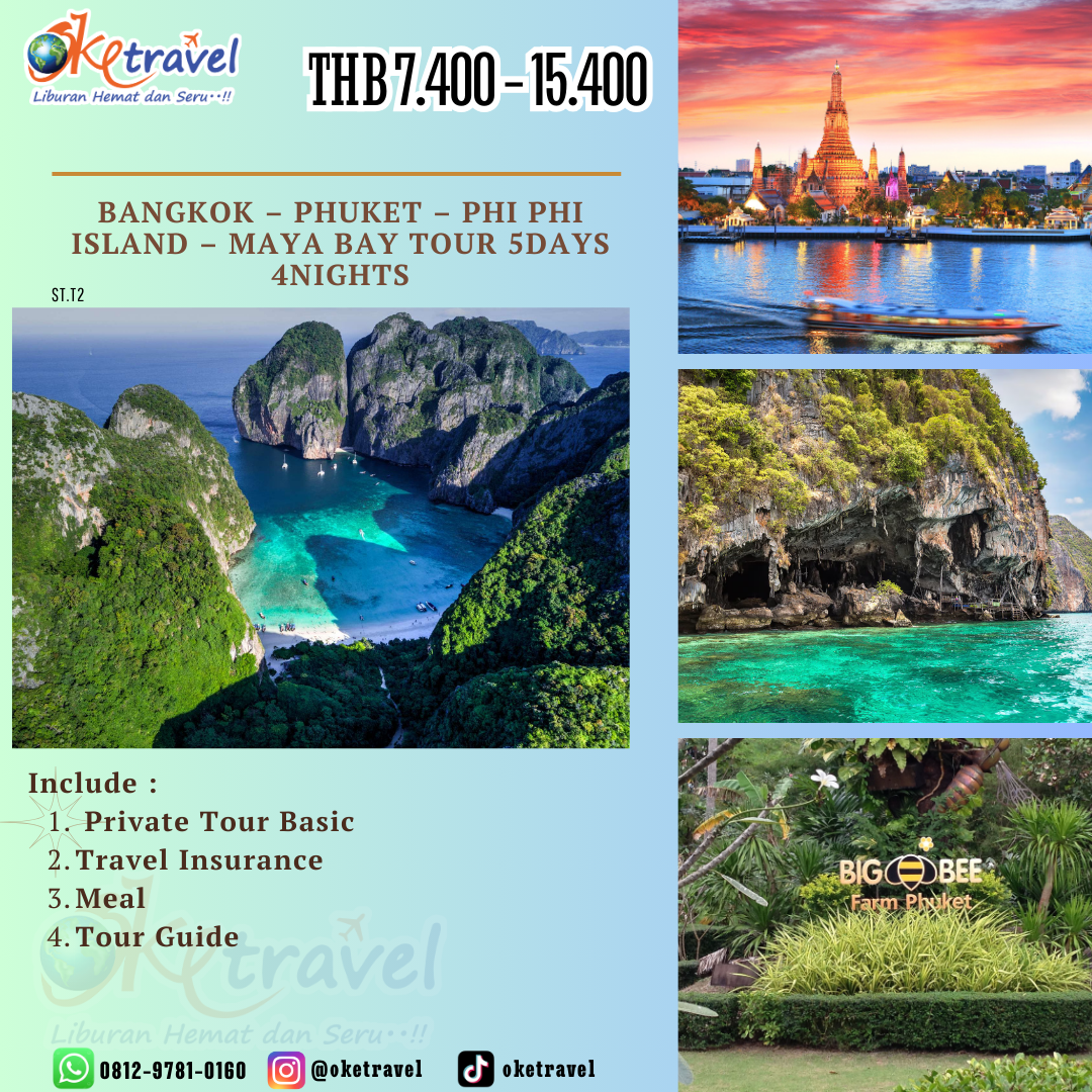 030 BANGKOK - PHUKET TOUR 5DAYS 4NIGHTS 
